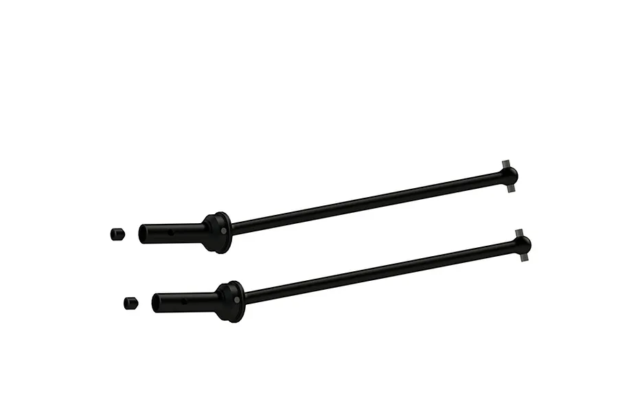ARRMA 174.5mm Universal CVD Drive Shafts 2Pcs image 17394