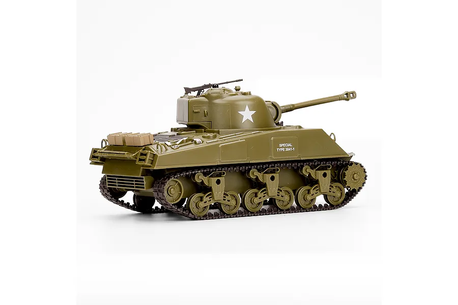 Heng Long USA M4A3 Sherman Easy Eight RC Tank Electric Tracked 1/30 Scale RTR image 5