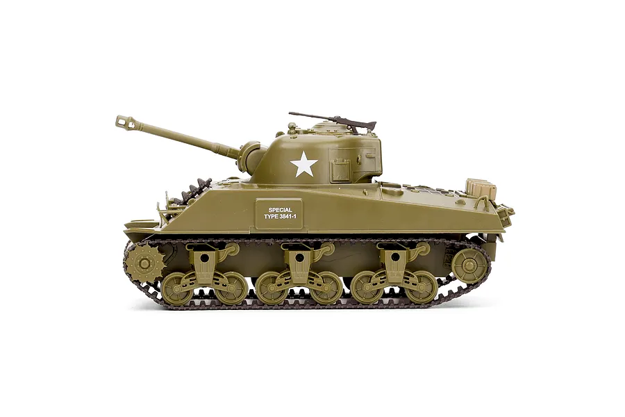 Heng Long Sherman VS Pershing M26 RC Tank Electric Tracked 1/30 Scale RTR Set image 11