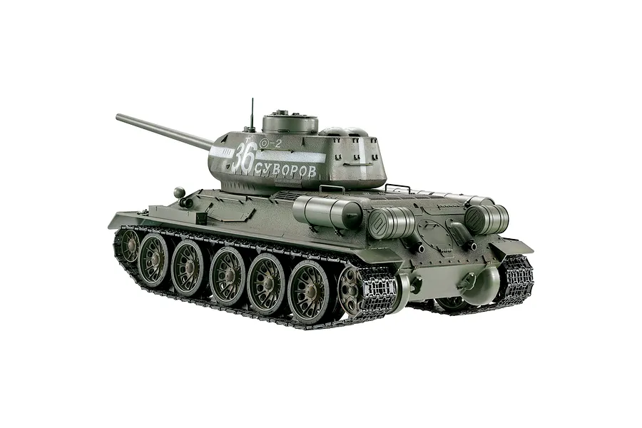 Taigen Soviet Union T-34/85 RC Tank Electric Tracked 1/16 Scale RTR image 2