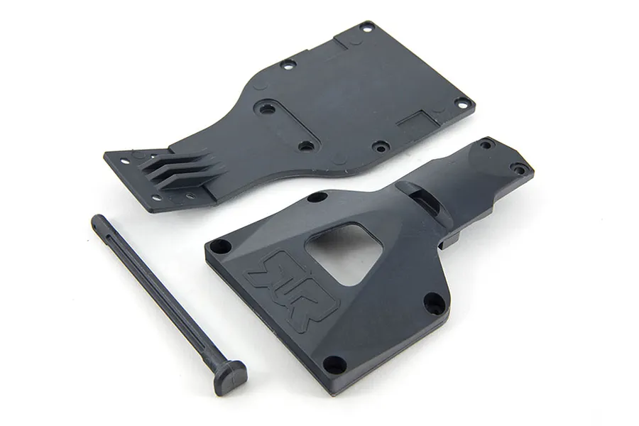 ARRMA 2014 Spec Upper &amp;amp; Lower Chassis Plate Set image 17456