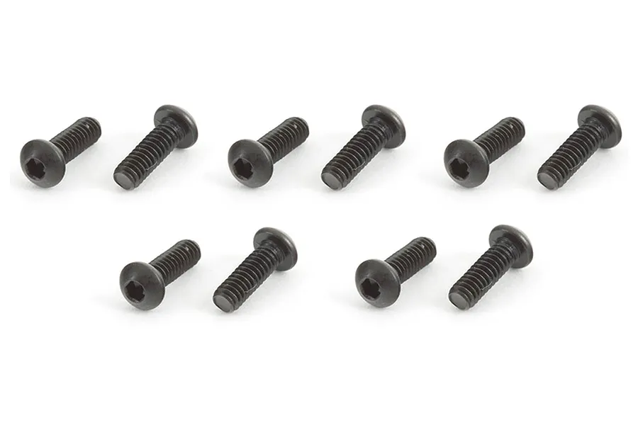 ARRMA 2x6mm Fine Thread Button Head Screws 10Pcs image 17459