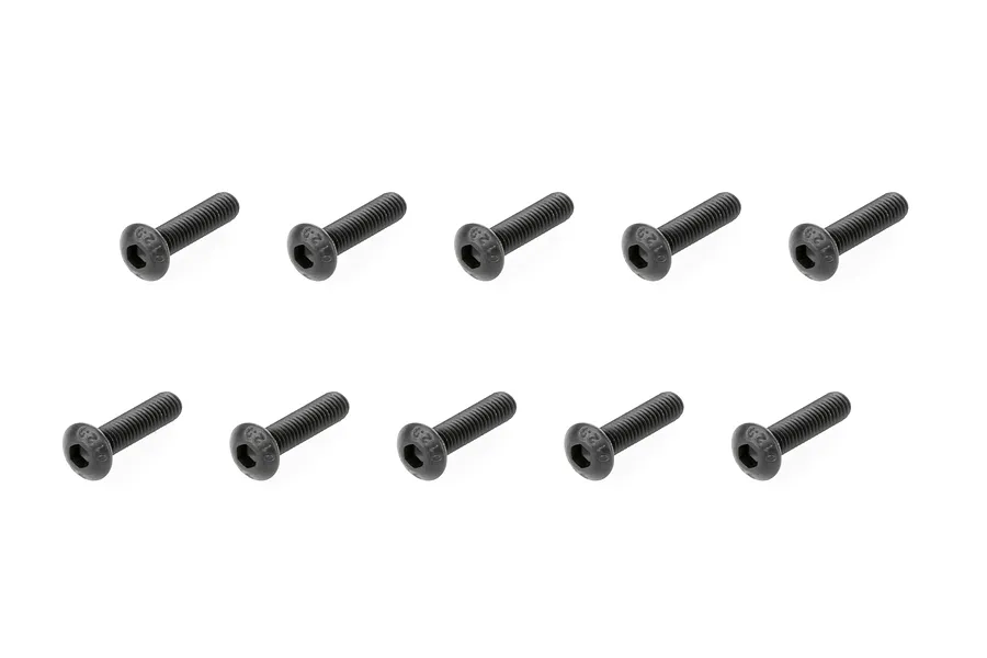 ARRMA 3x12mm Fine Thread Button Head Screws 10Pcs image 17475
