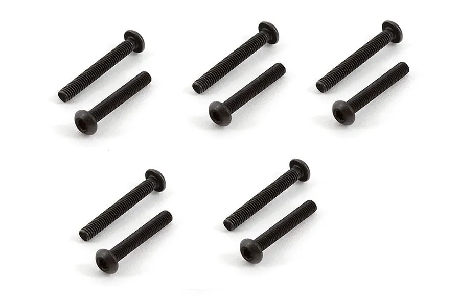 ARRMA 3x20mm Fine Thread Button Head Screws 10Pcs image 17482