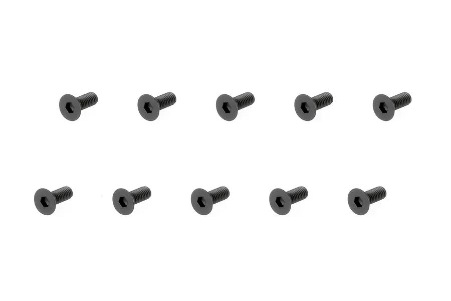 ARRMA 3x8mm Fine Thread Countersunk Head Screws 10Pcs image 17515