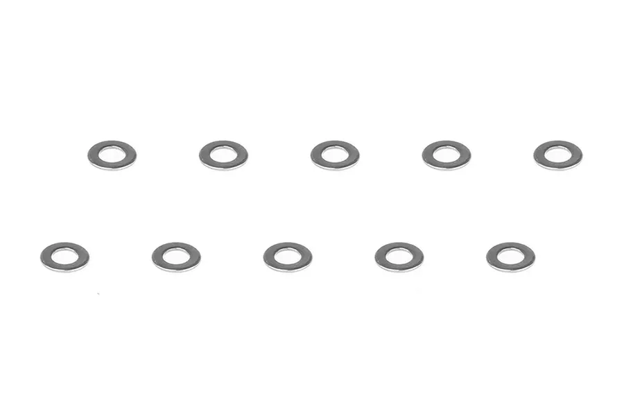 ARRMA 3x8x0.5mm Steel Washers 10Pcs image 17516