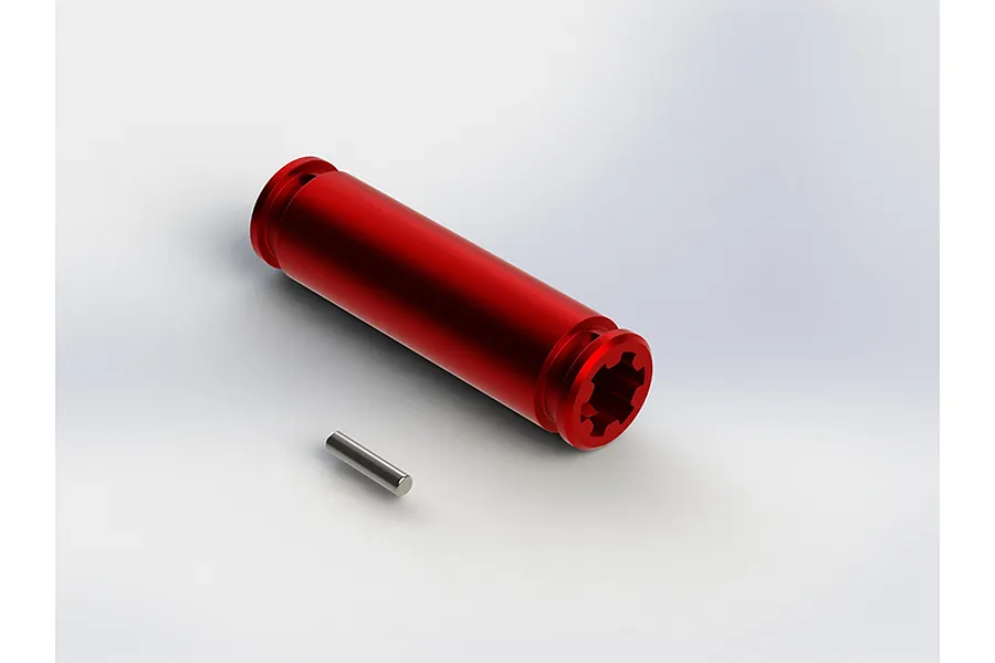 ARRMA Red Aluminium 41mm Drive Shaft Slider image 17664