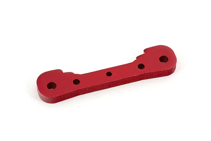 ARRMA Red Aluminium Front Outside Suspension Arm Pin Brace image 17670