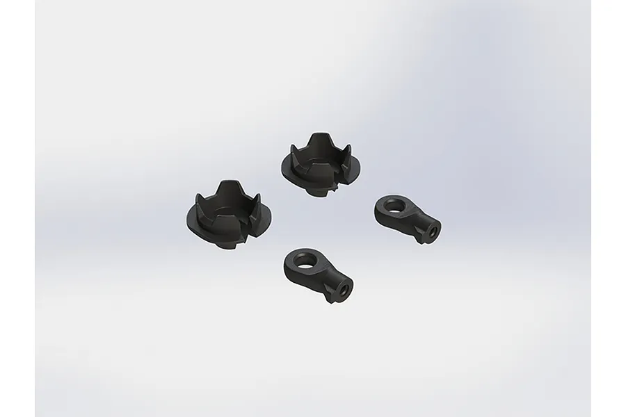 ARRMA Shock End/Spring Retainer Set image 17694