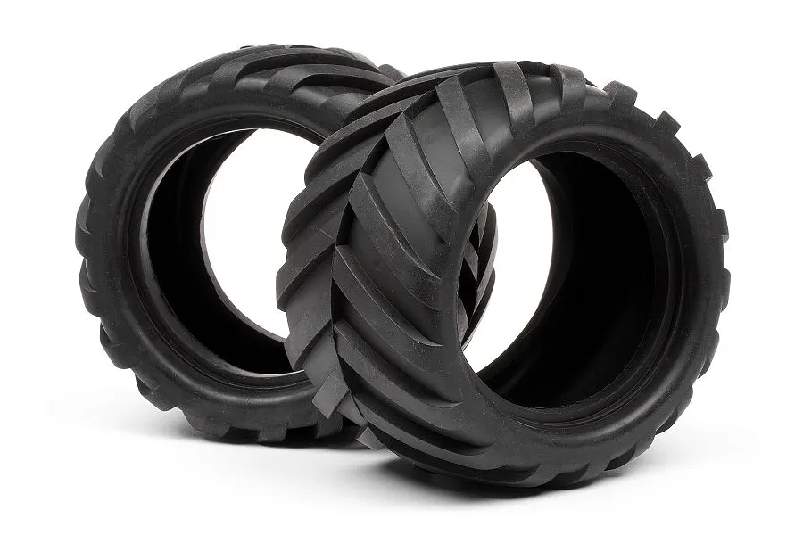 HPI Bullet MT/ST 3.2&amp;quot; Ammunition Tyres w/ Foam 2Pcs image 17733