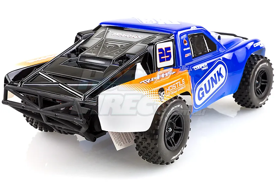 Louise 2.2/3.0&amp;quot; SC-Rock Tyres on Black Spoke Rims - Glued Short Course Wheels w/ Foam 2Pcs image 17780