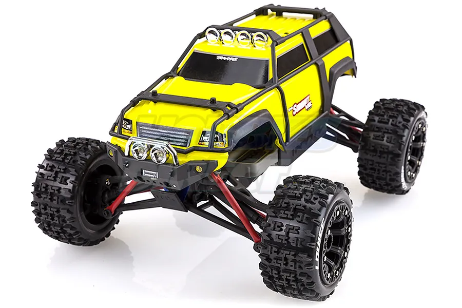 Louise 2.2&amp;quot; ST-Pioneer Tyres on Black Spoke Rims - Glued Truck Wheels w/ Foam 2Pcs image 17795