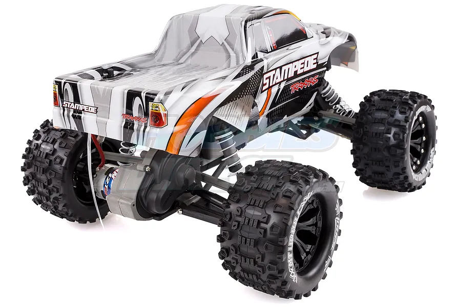Louise 2.8&amp;quot; MT-Uphill Tyres on Black Spoke Rims - Glued Truck Wheels w/ Foam 2Pcs image 17853
