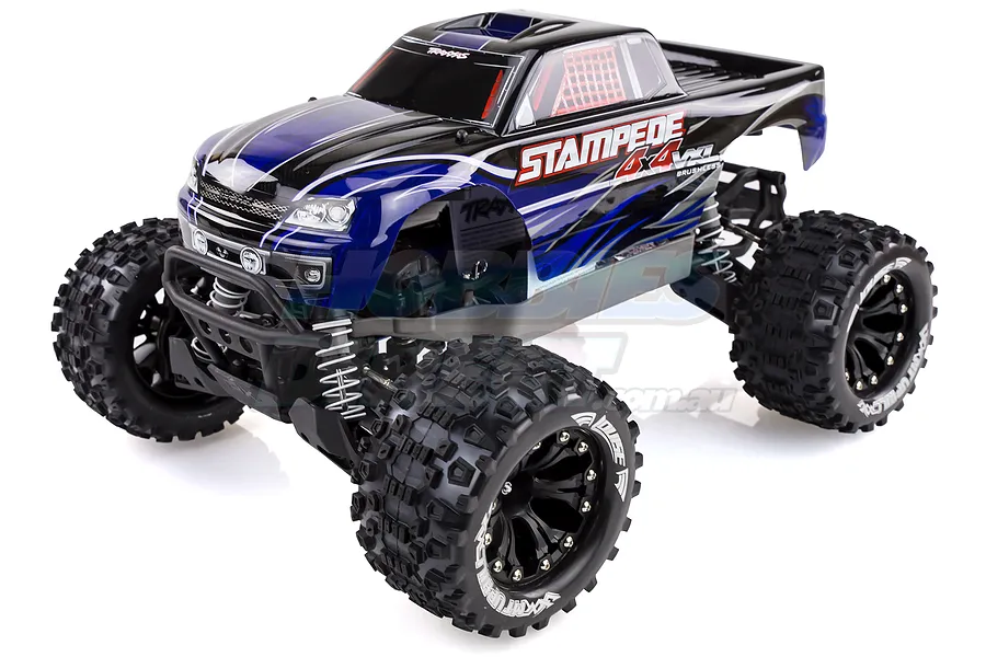 Louise 2.8&amp;quot; MT-Uphill Tyres on Black Spoke Rims - Glued Truck Wheels w/ Foam 2Pcs image 17854