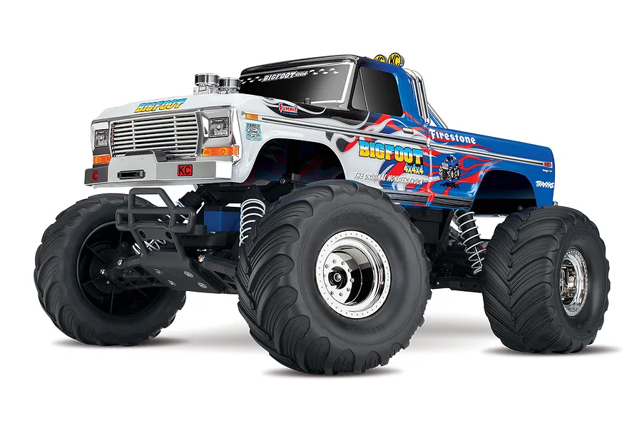 Traxxas Bigfoot No. 1 RC Monster Truck Electric 2WD 1/10 Scale RTR image 18074