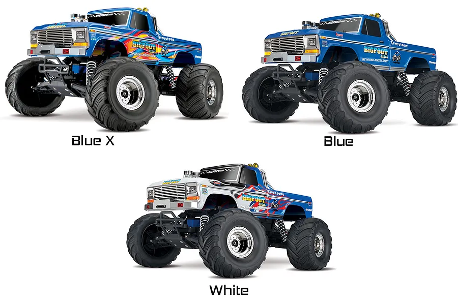 Traxxas Bigfoot No. 1 RC Monster Truck Electric 2WD 1/10 Scale RTR image 18083