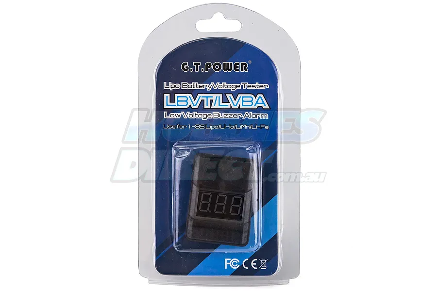 G.T. Power Low Voltage Lipo Alarm &amp;amp; Cell Voltage Checker image 18133
