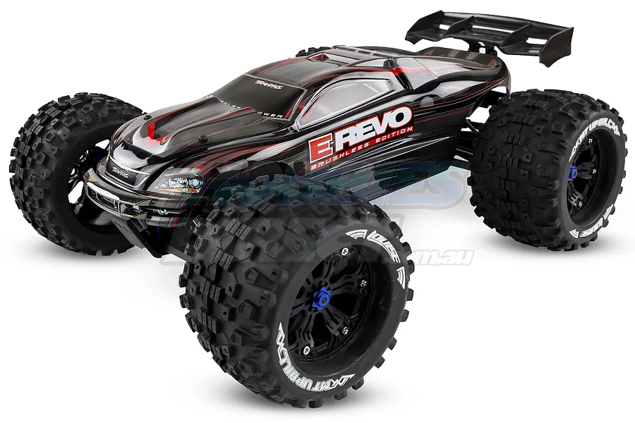 Louise 3.8&amp;quot; MT-Uphill Tyres on Black Rims - Glued Wheels 2Pcs image 3