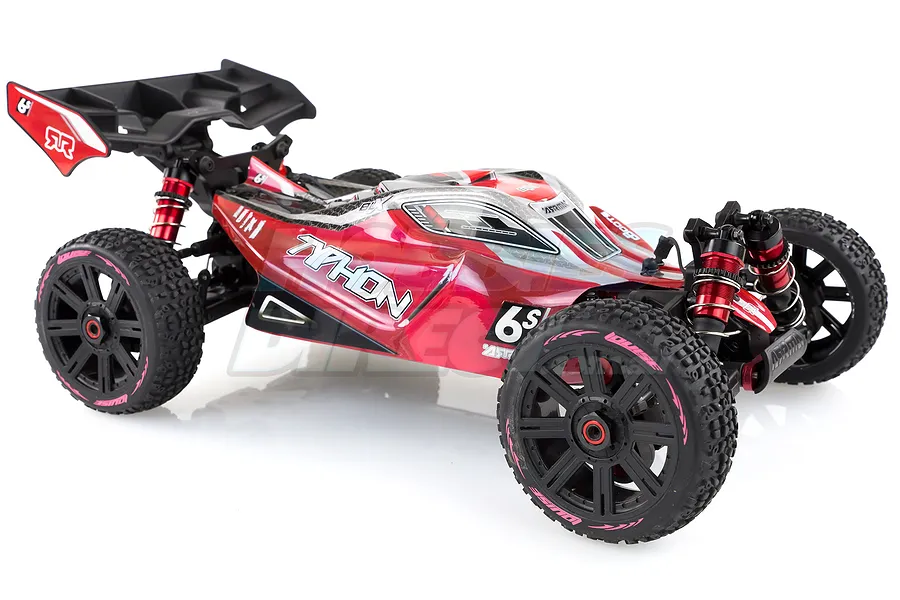 Louise 3.3&amp;quot; B-Mazinger Tyres on Black 7 Spoke Rims - Glued Wheels 2Pcs image 18161