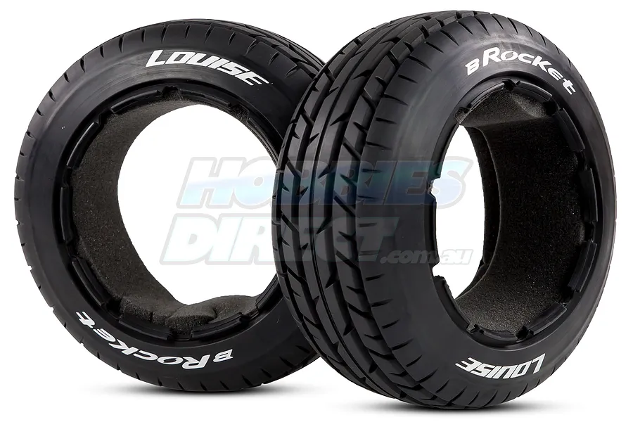 Louise 4.7/5.5&amp;quot; Baja 5B Front B-Rocket Tyres 2Pcs image 18163