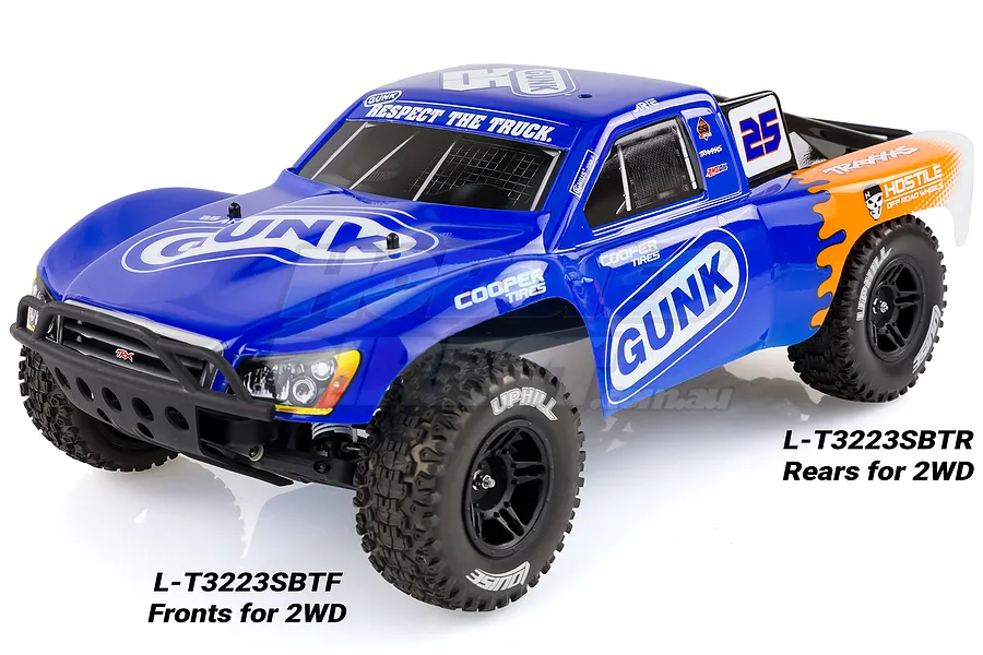 Louise 2.2/3.0&amp;quot; SC-UPHILL Tyres on Black Rims - Glued Wheels 2Pcs image 18200