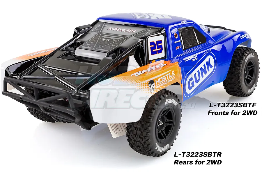 Louise 2.2/3.0&amp;quot; SC-UPHILL Tyres on Black Rims - Glued Wheels 2Pcs image 18201