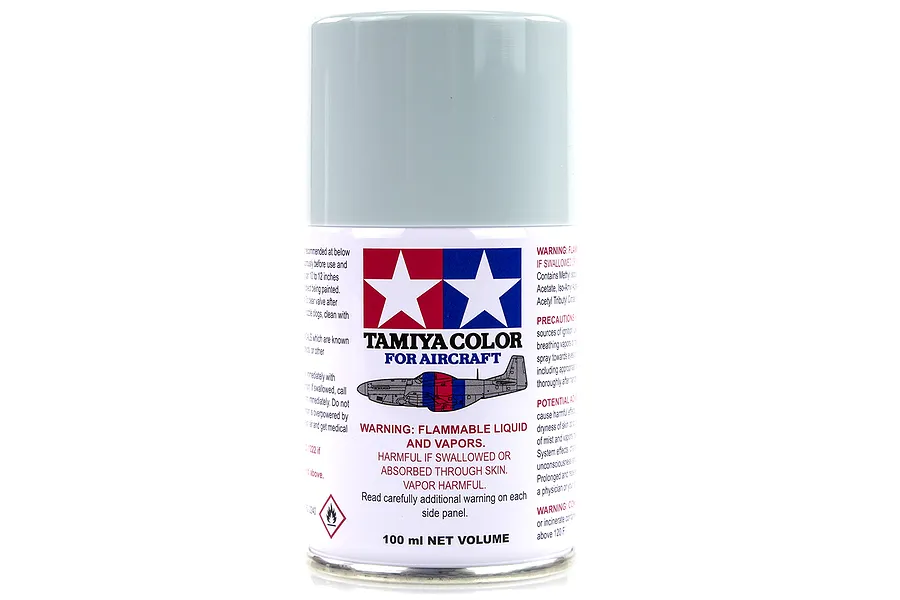 Tamiya AS-5 Light Blue (Luffwaffe) Aircraft Series Spray Paint 100ml image 18210