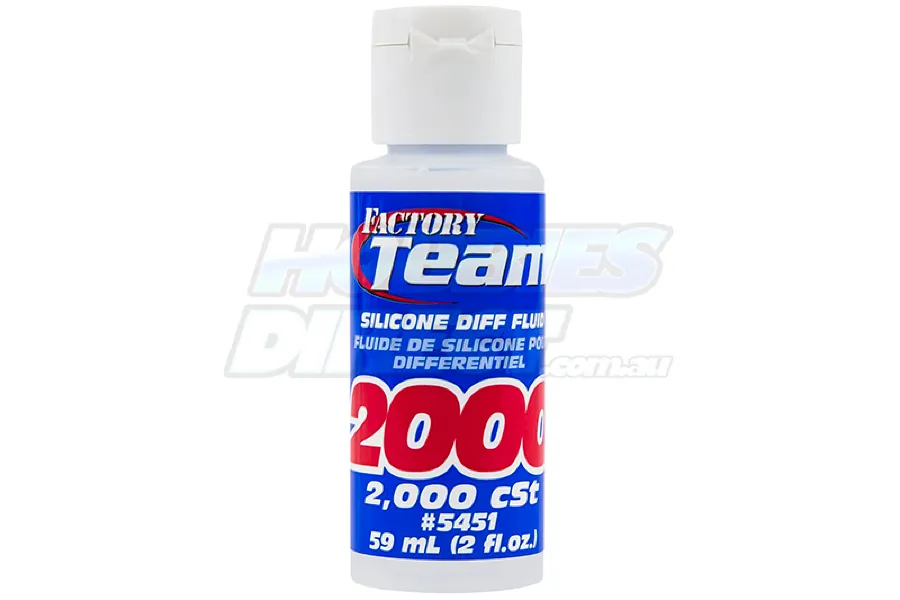 Factory Team 2,000w (2,000 cSt) Silicone Differential Oil 59ml image 18243