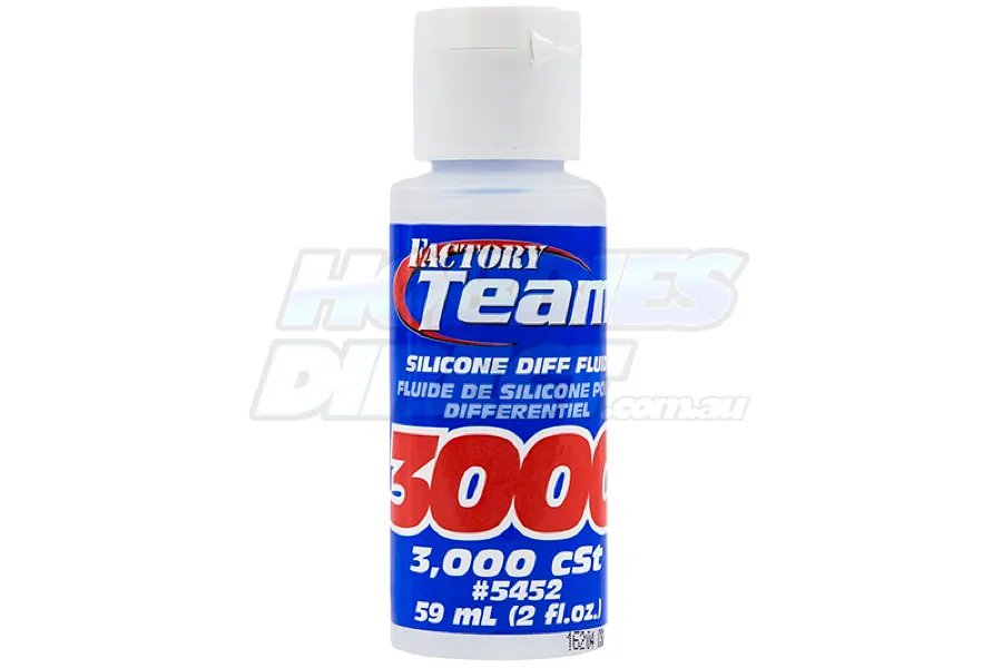 Factory Team 3,000w (3,000 cSt) Silicone Differential Oil 59ml image 18250