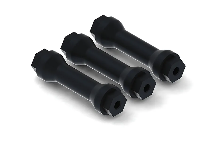 ARRMA Black CNC Aluminium Wing Post 2Pcs image 18314