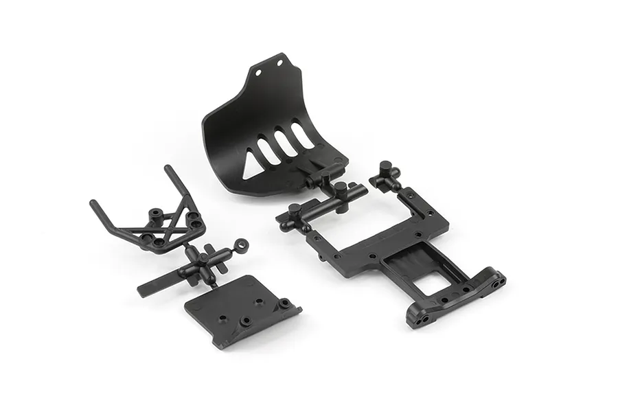 ARRMA Front Bumper &amp;amp; Rear Chassis Plate Set image 18320