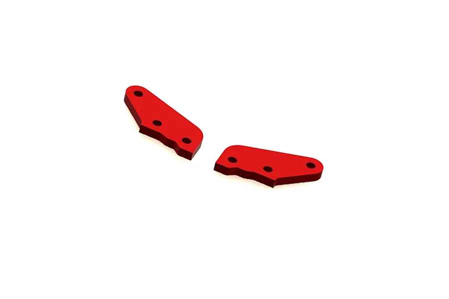 ARRMA Red Aluminium Steering Plate B 2Pcs image 18327