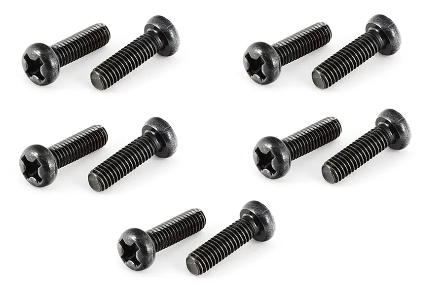 ARRMA 3x10mm Fine Thread Button Head Screws 10Pcs image 18345