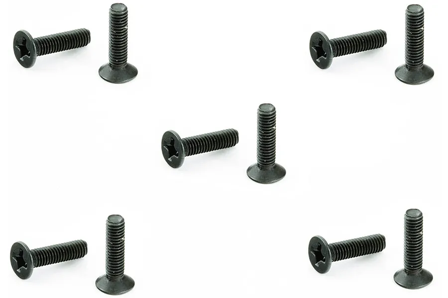 ARRMA 3x12mm Fine Thread Countersunk Head Screws 10Pcs image 18347