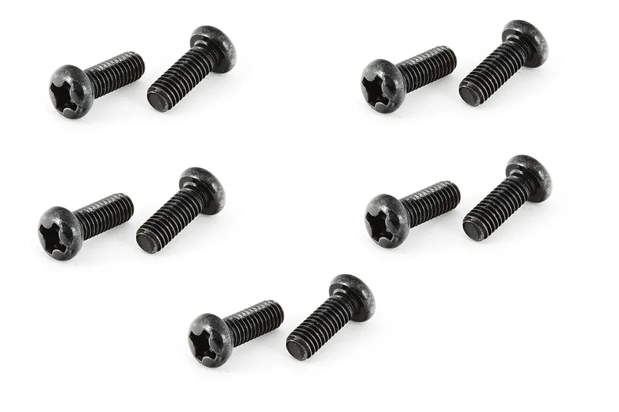 ARRMA 3x8mm Fine Thread Button Head Screws 10Pcs image 18354