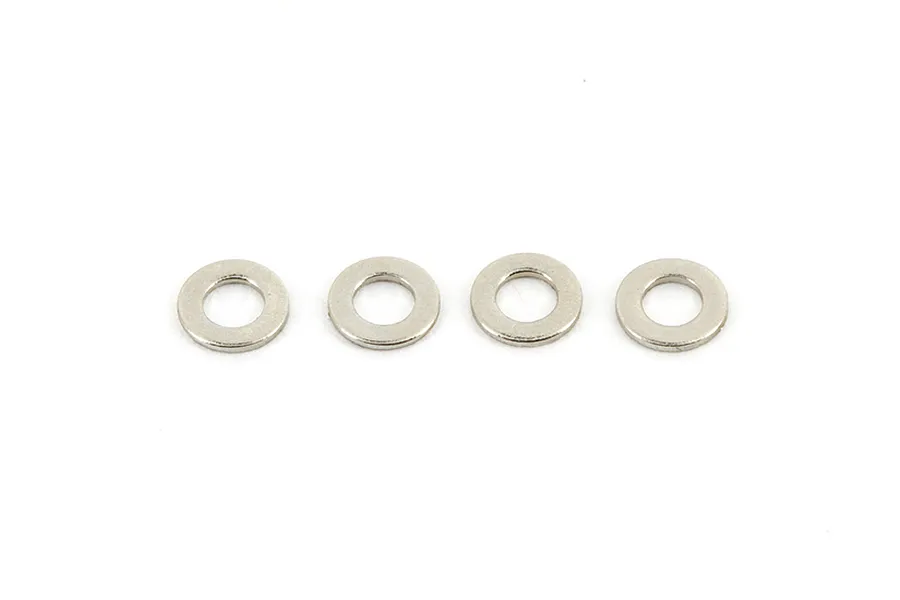 ARRMA 2.8x6x0.5mm Steel Washers 4Pcs image 18357
