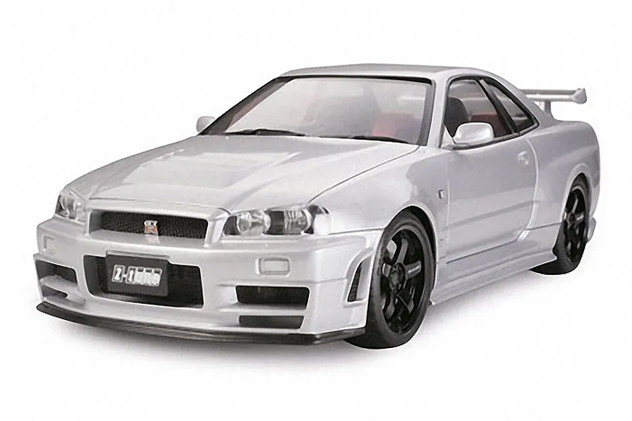 Tamiya 1/24 Nissan Nismo R34 GT-R Z-Tune Scaled Plastic Model Kit image 18396