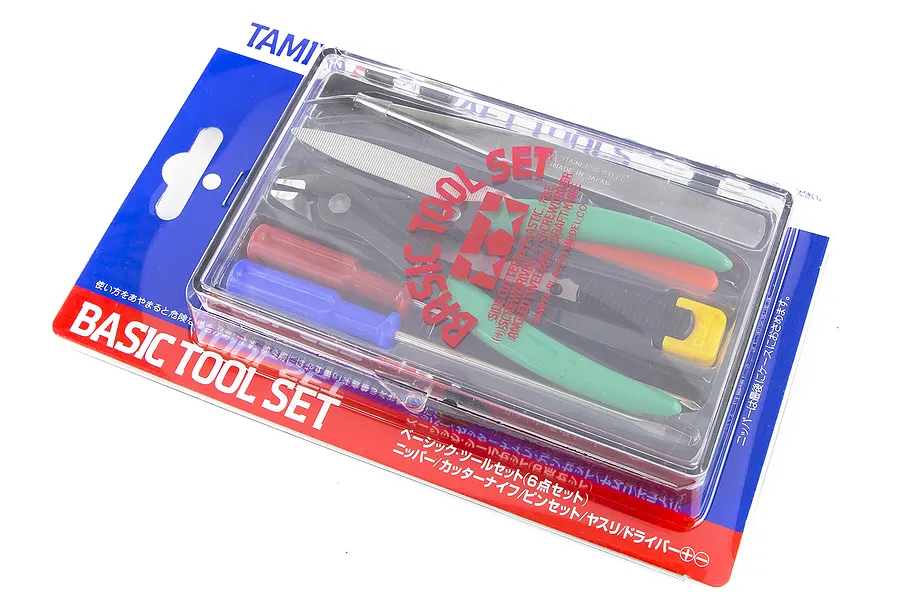 Tamiya Basic Craft Tool Set 6Pcs image 18494