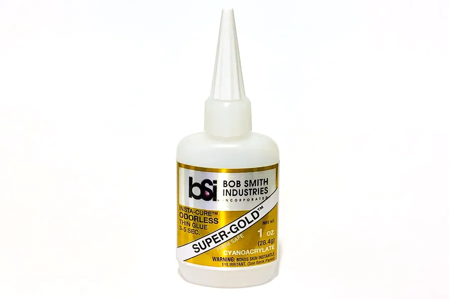 BSI Super Gold Foam Safe Insta-Cure Odorless Thin Glue 28.4g image 18588
