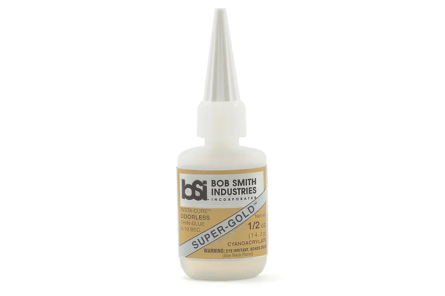 BSI Super Gold Foam Safe Insta-Cure Odorless Thin Glue 14.2g image 18589