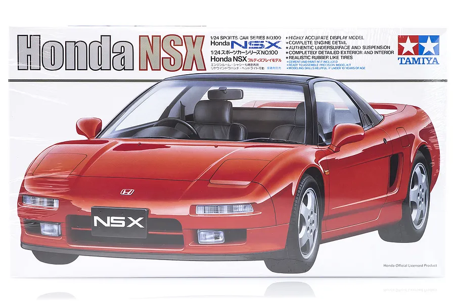 Tamiya 1/24 Honda NSX Scaled Plastic Model Kit image 18731