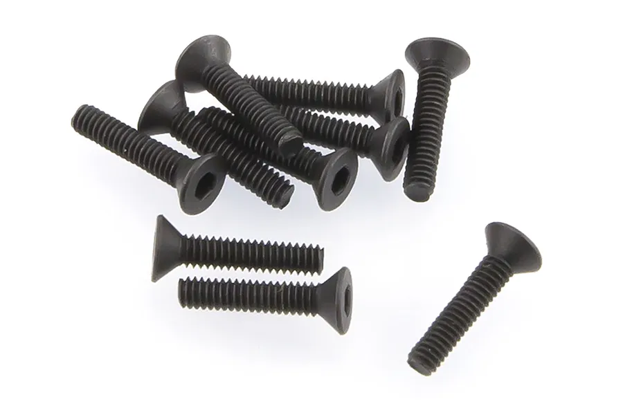 HSP 2x10mm Fine Thread Countersunk Head Screws 10Pcs image 18766