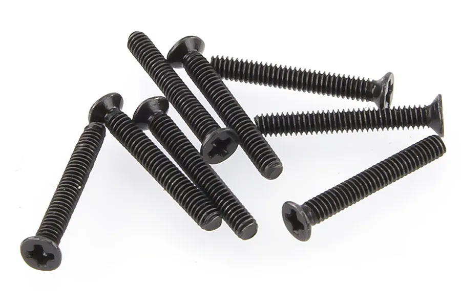 HSP 2x15mm Fine Thread Countersunk Head Screws 8Pcs image 18768