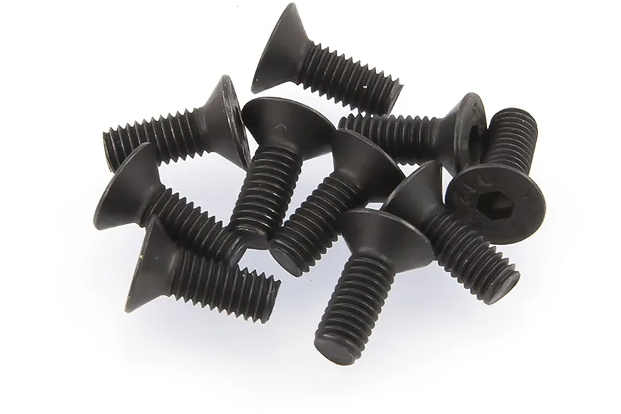 HSP 3x8mm Fine Thread Countersunk Head Screws 10Pcs image 18788
