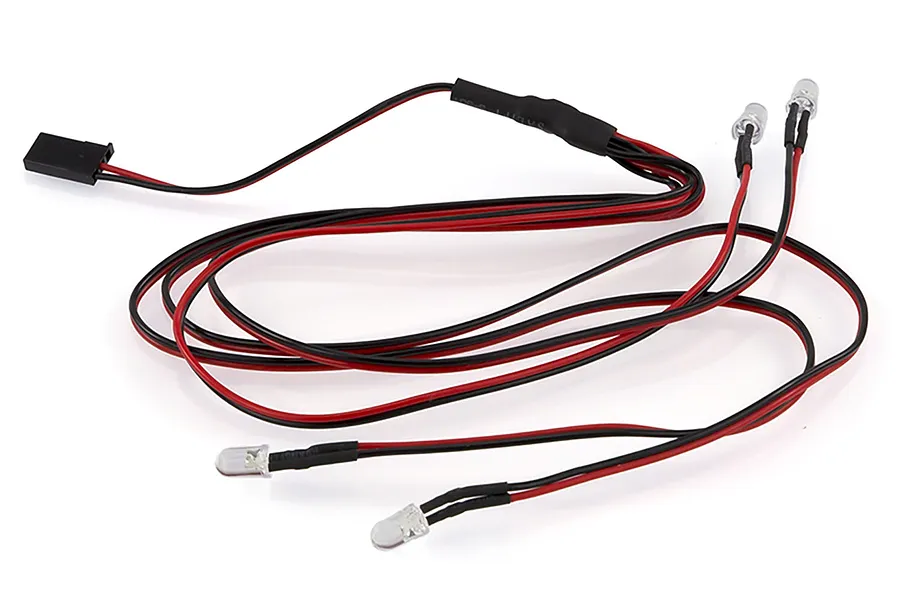 HSP RC4 White Front &amp;amp; Red Rear 4 LED Set image 18840