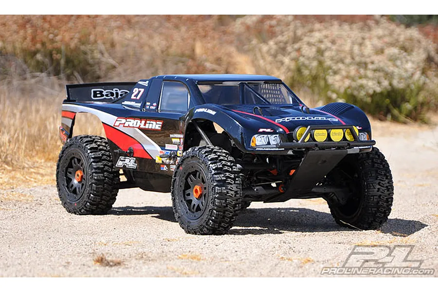Pro-Line 4.7/5.5&amp;quot; 5T/5SC Front Split 6 Black Beadlock Rims 2Pcs image 18918