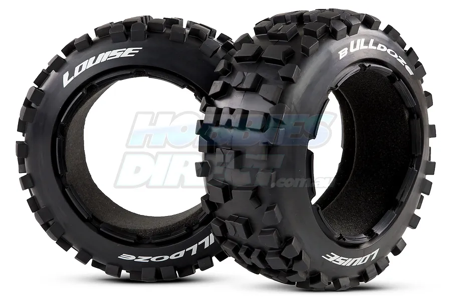 Louise 4.7/5.5&amp;quot; Baja 5B Front B-ulldoze Tyres 2Pcs image 18919