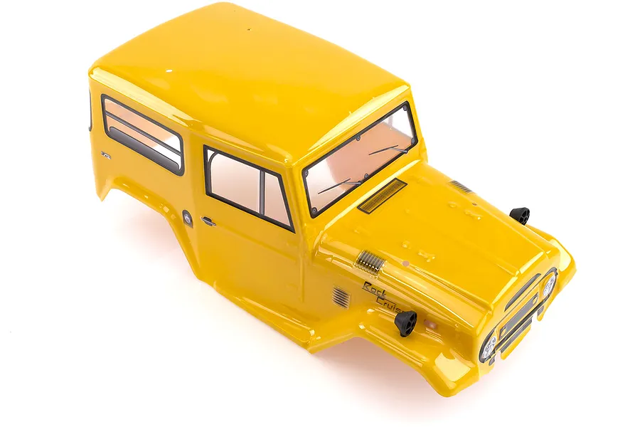 HSP 1/10 RC4 Rock Cruiser Truck Painted Mustard Body Shell image 18923