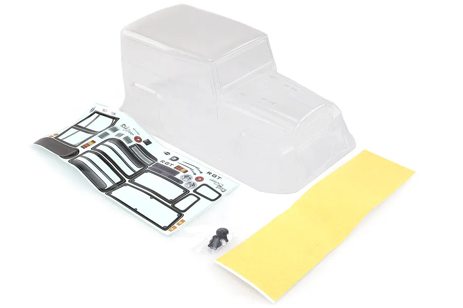 HSP 1/10 RC4 Rock Cruiser Truck Unpainted Body Shell w/ Masking &amp;amp; Decals image 18926