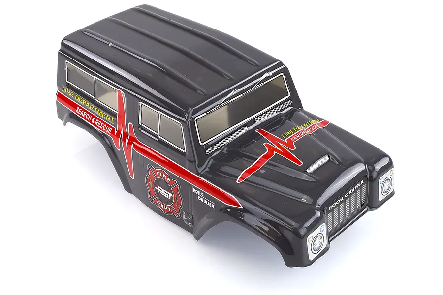 HSP 1/10 RC4 Rock Cruiser Truck Painted Grey Body Shell image 18932